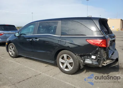 2018 Honda Odyssey Exl from USA, damaged, VIN 5FNRL6H77JB016833